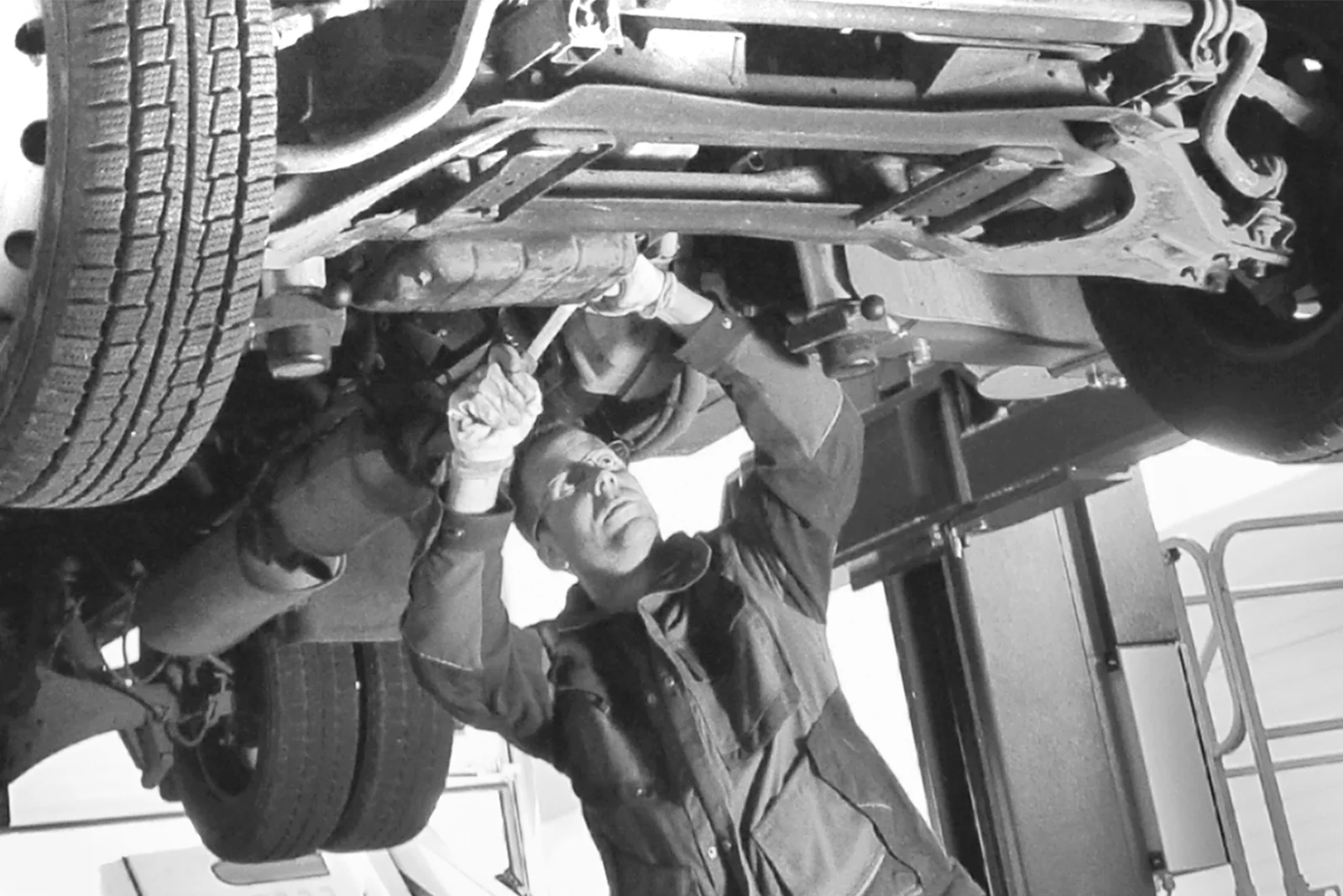 Arbeiter am arbeiten